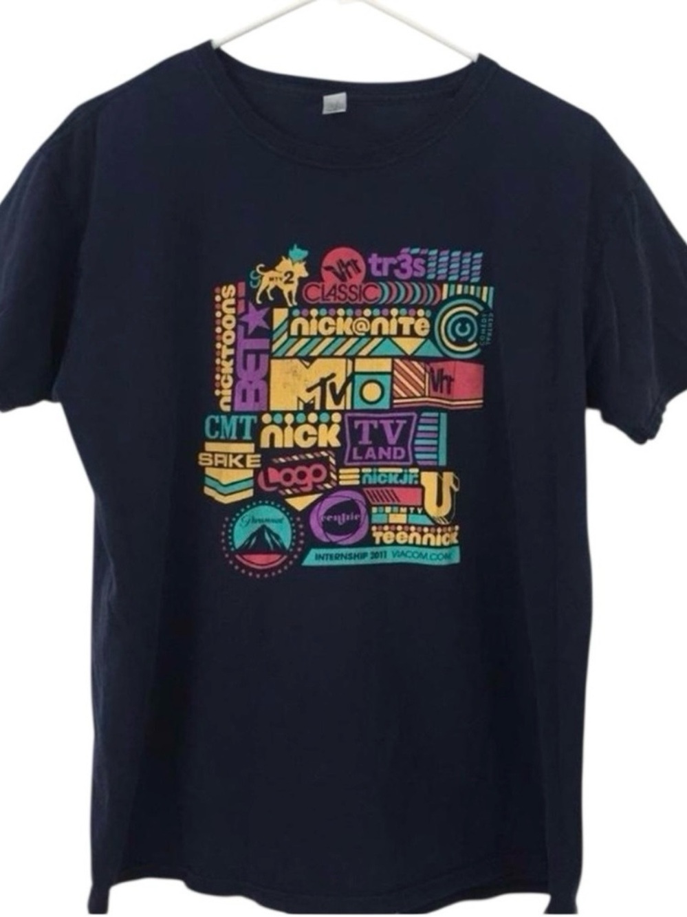 90s/2000s MTV VH1 BET Nickelodeon Graphic T-Shirt Y2K Unisex Size L